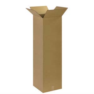 14x14x53 275lb Corrugated Box Multi-Depth. - Click Image to Close