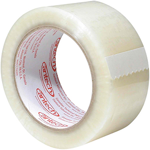 2x55 yds 1.6mil Clear Box Sealing Tape - Click Image to Close