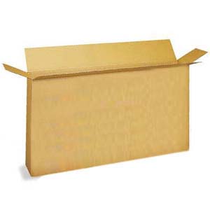 54.5x10x27.5 275lb Double Wall Corrugated Box Multi-Depth - Click Image to Close