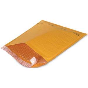 No. 0 6X10 Sealed Air Jiffylite Mailer. Self Seal