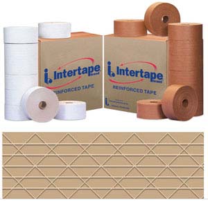 3x375FT Reinforced Kraft Paper Tape - Click Image to Close